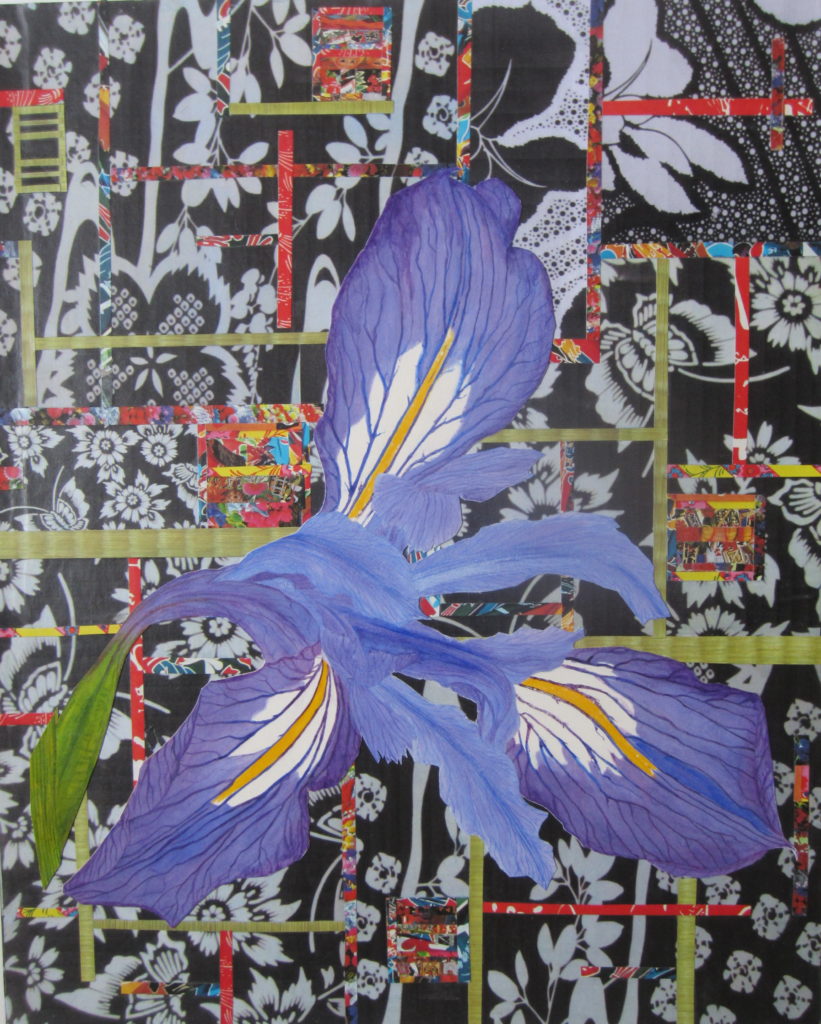 watercolour collage by Charmaine Elgood