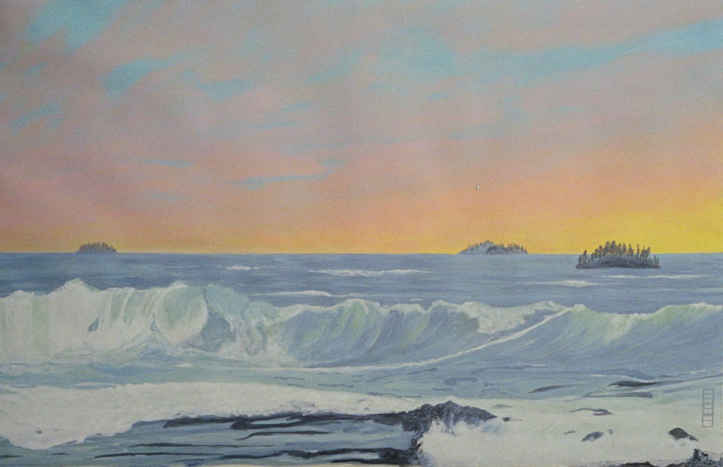 acrylic / watercolour by Charmaine Elgood