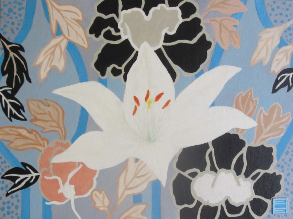 acrylic on paper by Charmaine Elgood